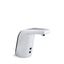 Sculpted Touchless single-hole lavatory faucet with Insight™ sensor technology, HES-powered, 0.5 gpm