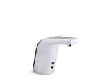 Sculpted Touchless single-hole lavatory faucet with Insight™ sensor technology, AC-powered, 0.5 gpm