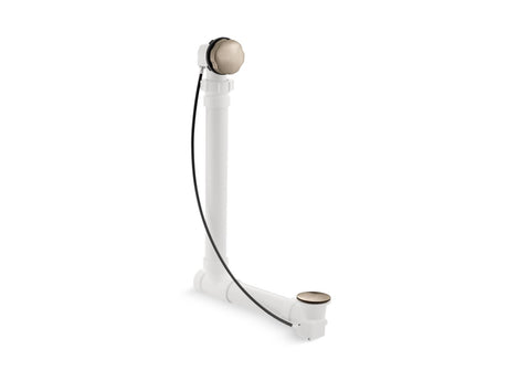 Clearflo Cable bath drain with PVC tubing