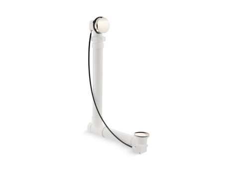 Clearflo Cable bath drain with PVC tubing