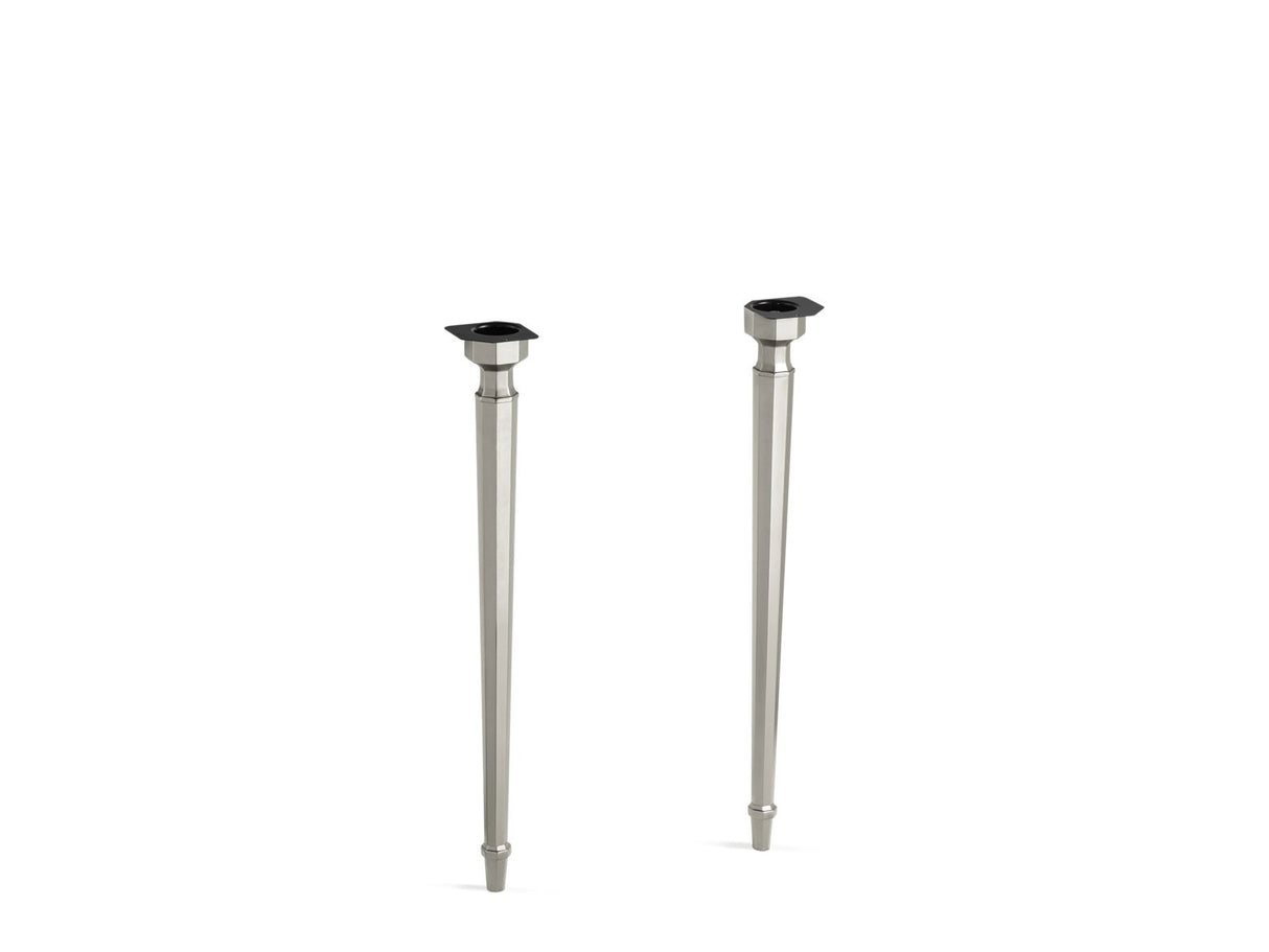 Kathryn® Octagonal tapered brass table legs