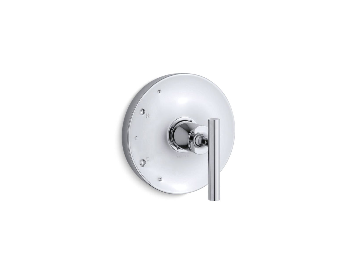 Purist® Rite-Temp® valve trim with lever handle