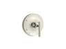 Purist® Rite-Temp® valve trim with lever handle