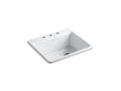 Riverby® 25" top-mount single-bowl kitchen sink