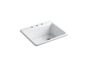 Riverby® 25" top-mount single-bowl kitchen sink
