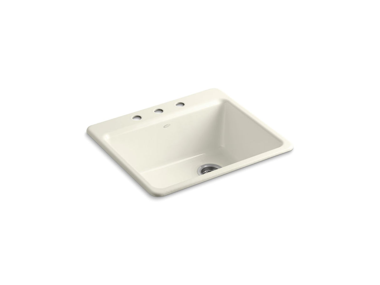 Riverby® 25" top-mount single-bowl kitchen sink