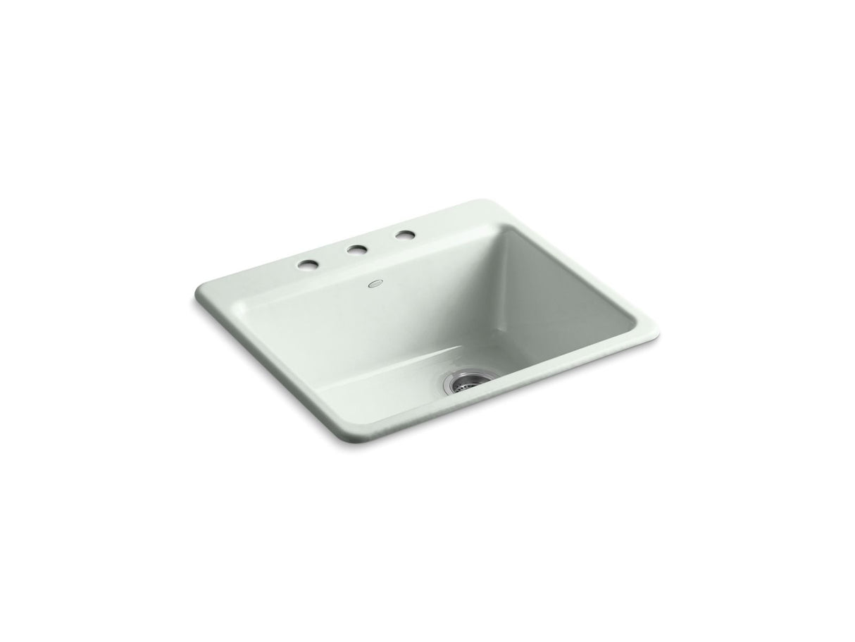 Riverby® 25" top-mount single-bowl kitchen sink