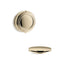 PureFlo™ Traditional rotary-turn bath drain trim