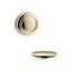 PureFlo™ Traditional push-button bath drain trim