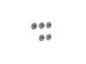 Flexjet® Whirlpool trim kit with five jets