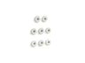 Flexjet® Whirlpool trim kit with eight jets
