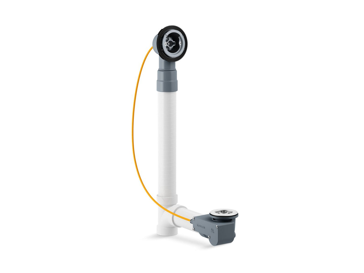 PureFlo™ Rough-in cable bath drain, PVC, 30" cable with tubing