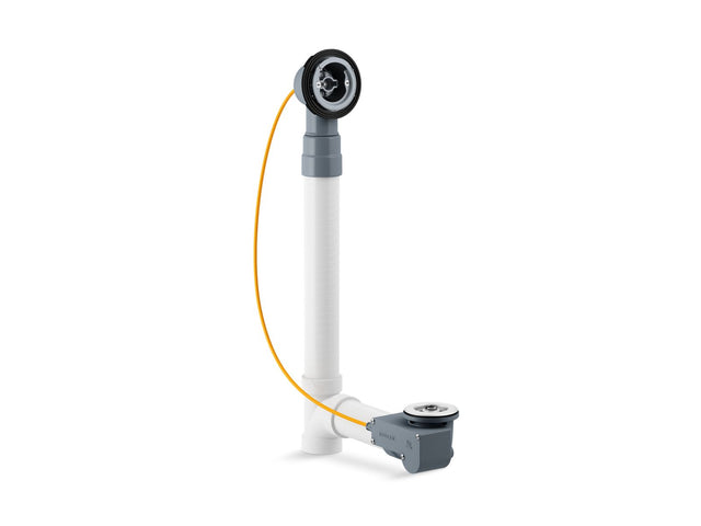 PureFlo™ Rough-in cable bath drain, PVC, 30" cable with tubing