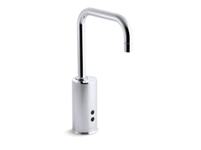 Gooseneck Touchless faucet with Insight™ technology, Hybrid-powered