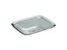 Inia® 20-3/4" rectangular drop-in bathroom sink, no overflow