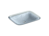 Inia® 20-3/4" rectangular drop-in bathroom sink, no overflow