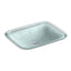 Inia® 20-3/4" rectangular drop-in bathroom sink, no overflow