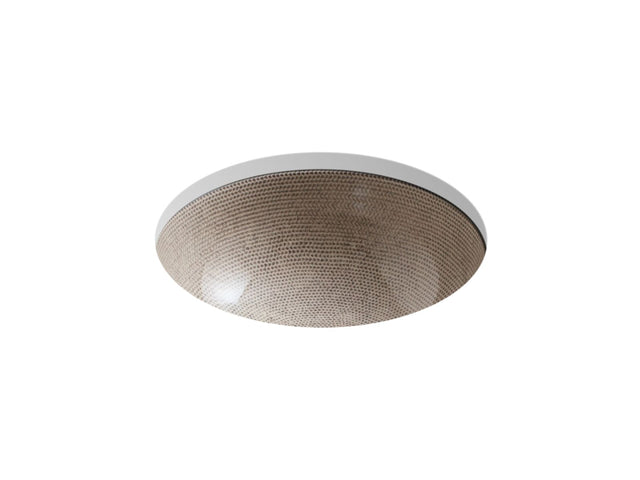 Camber® 16-1/4" round undermount bathroom sink, no overflow