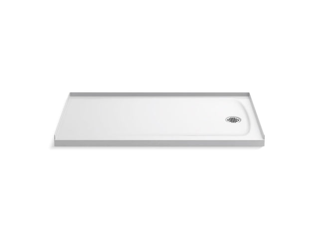 Ballast® 60" x 32" alcove shower base, right drain
