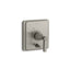 Pinstripe® Rite-Temp® valve trim with push-button diverter and lever handle