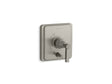 Pinstripe® Rite-Temp® valve trim with push-button diverter and lever handle