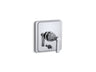 Pinstripe® Rite-Temp® valve trim with push-button diverter and lever handle