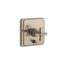 Pinstripe® Rite-Temp® valve trim with push-button diverter and cross handle