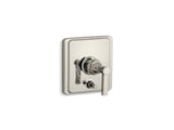 Pinstripe® Rite-Temp® valve trim with push-button diverter and lever handle