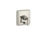 Pinstripe® Rite-Temp® valve trim with push-button diverter and lever handle