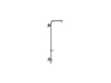 HydroRail®-R Beam shower column for rainhead and handshower