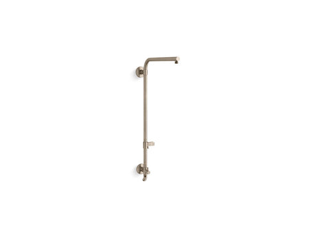 HydroRail®-R Beam shower column for rainhead and handshower