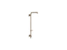HydroRail®-R Beam shower column for rainhead and handshower