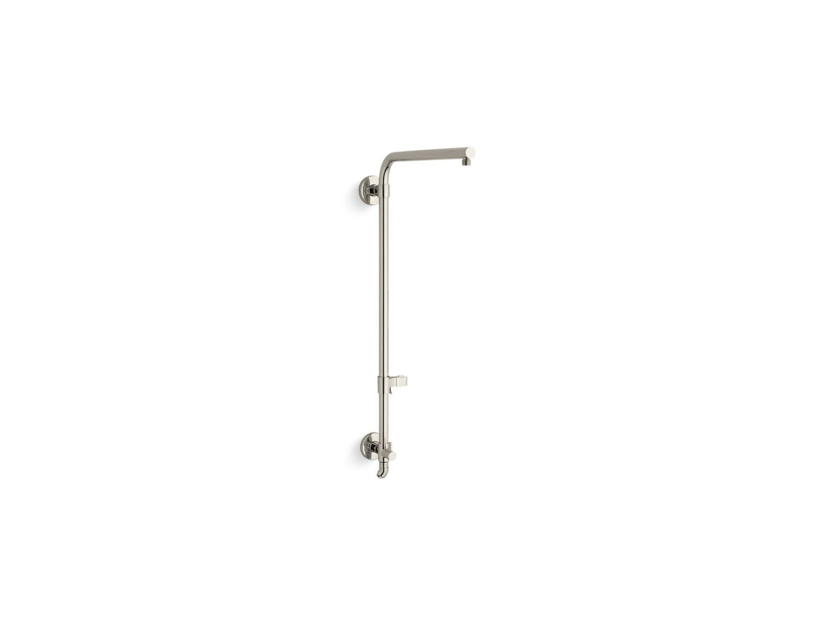 HydroRail®-R Beam shower column for rainhead and handshower
