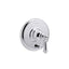 Artifacts® Rite-Temp® valve trim with push-button diverter and lever handle