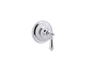 Artifacts® MasterShower® transfer valve trim with lever handle