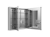 Verdera® 40" x 30" three-door medicine cabinet