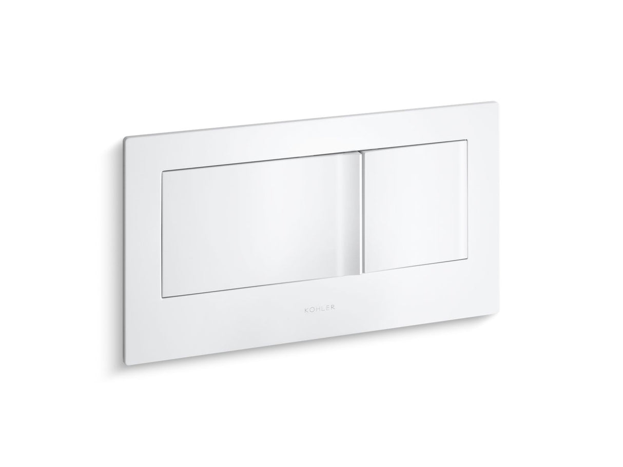 Veil® Flush actuator plate for 2"x6" in-wall tank and carrier system