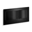Veil® Flush actuator plate for 2"x6" in-wall tank and carrier system