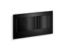 Veil® Flush actuator plate for 2"x6" in-wall tank and carrier system