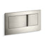 Veil® Flush actuator plate for 2"x6" in-wall tank and carrier system