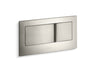 Veil® Flush actuator plate for 2"x6" in-wall tank and carrier system