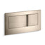 Veil® Flush actuator plate for 2"x6" in-wall tank and carrier system