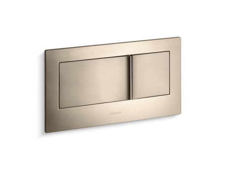 Veil® Flush actuator plate for 2"x6" in-wall tank and carrier system