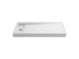 Bellwether® 60" x 32" alcove shower base, left drain