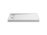 Bellwether® 60" x 32" alcove shower base, left drain