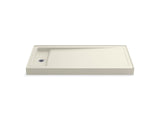 Bellwether® 60" x 32" alcove shower base, left drain
