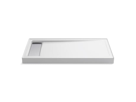 Bellwether® 60" x 32" alcove shower base, left drain