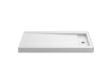 Bellwether® 60" x 32" alcove shower base, right drain