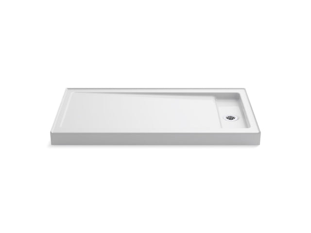 Bellwether® 60" x 32" alcove shower base, right drain