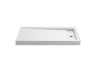 Bellwether® 60" x 32" alcove shower base, right drain